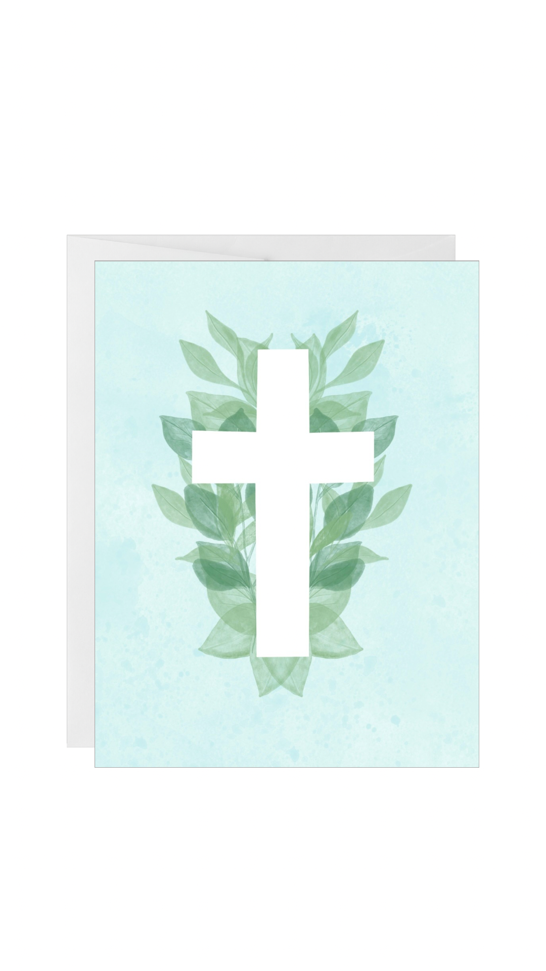 Cross Resurrection Card