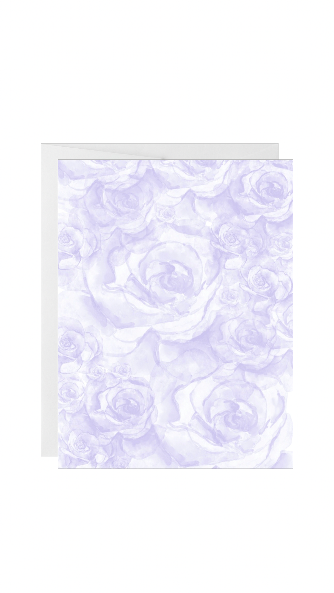 Rose Floral Card