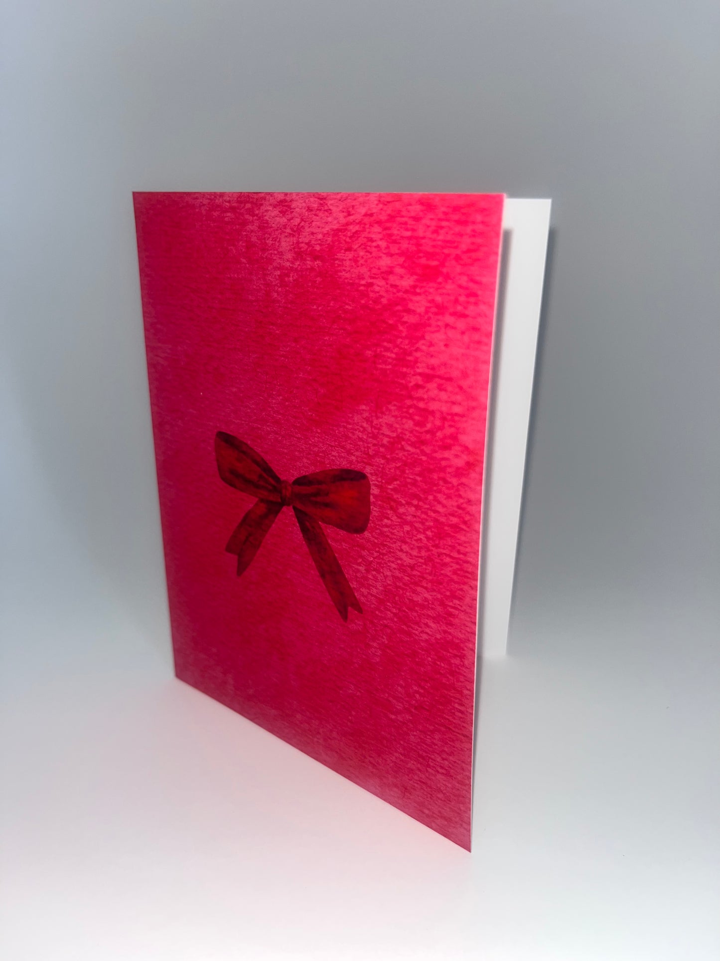 Vintage Bow Card