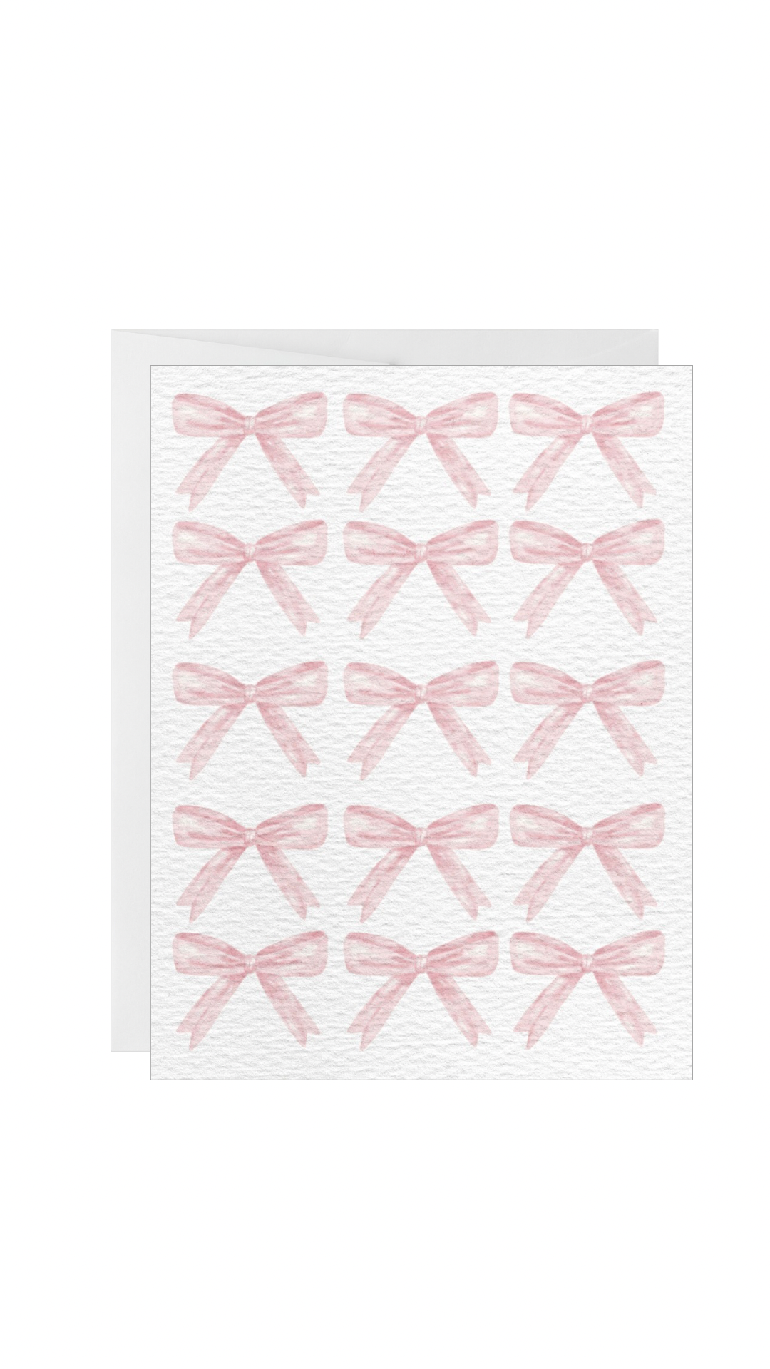 Blush Bow Delight Card