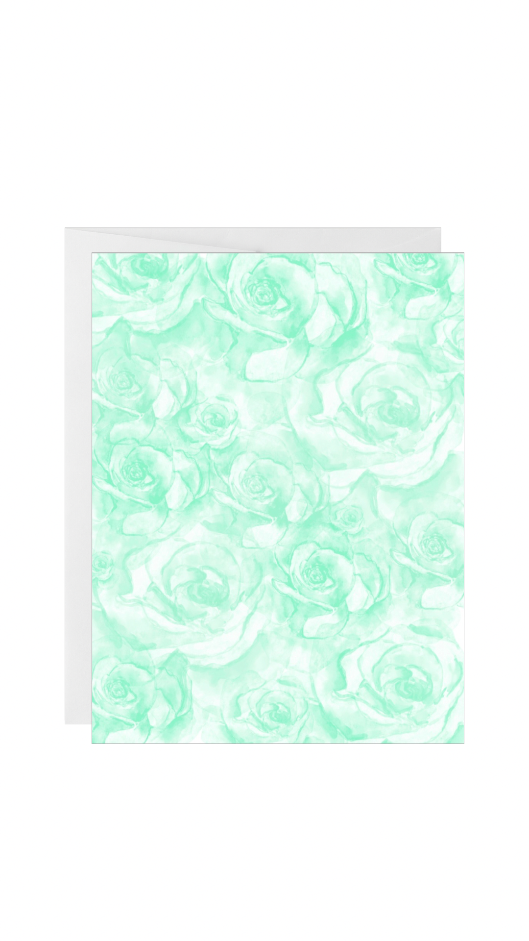 Rose Floral Card