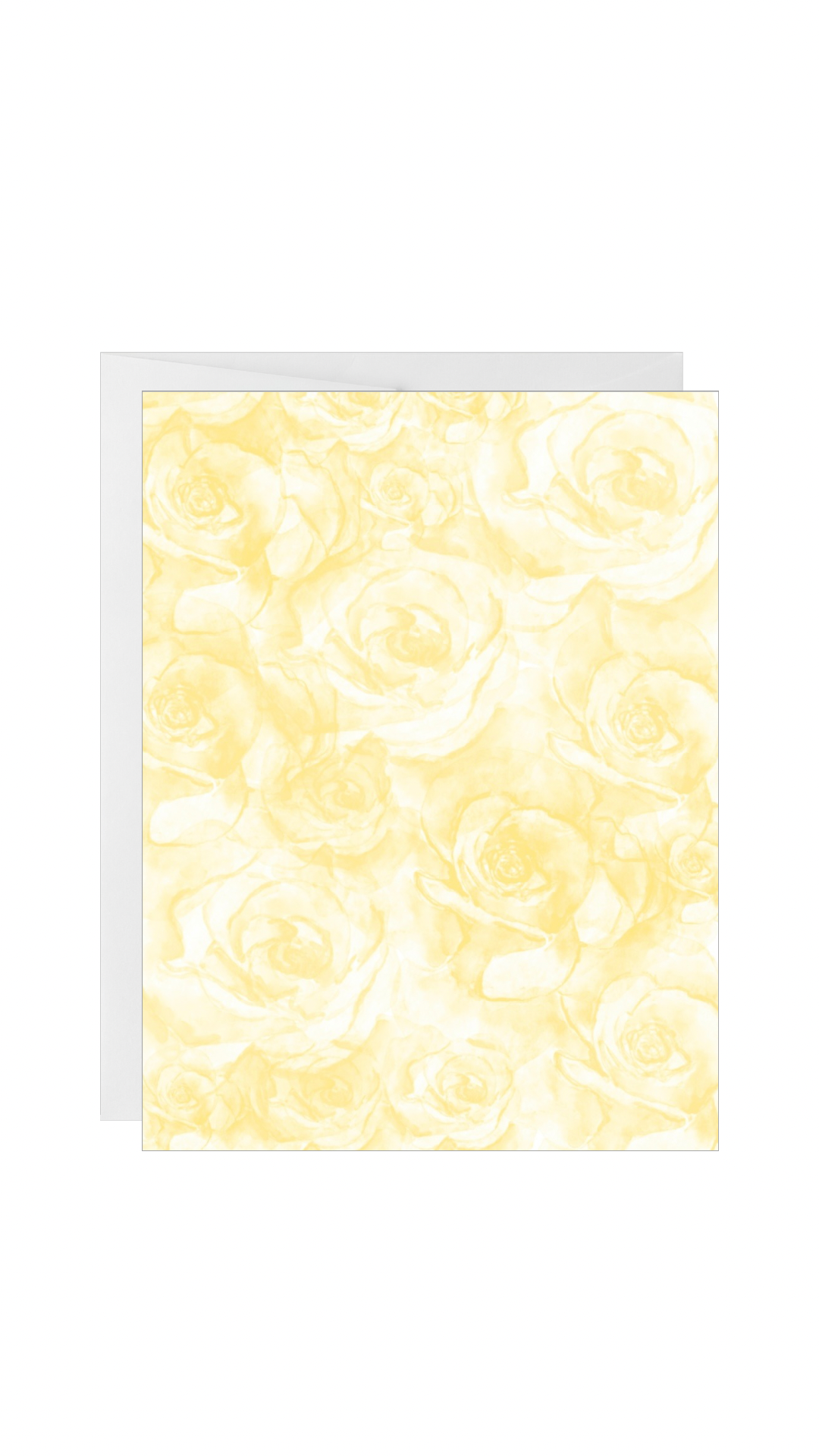 Rose Floral Card