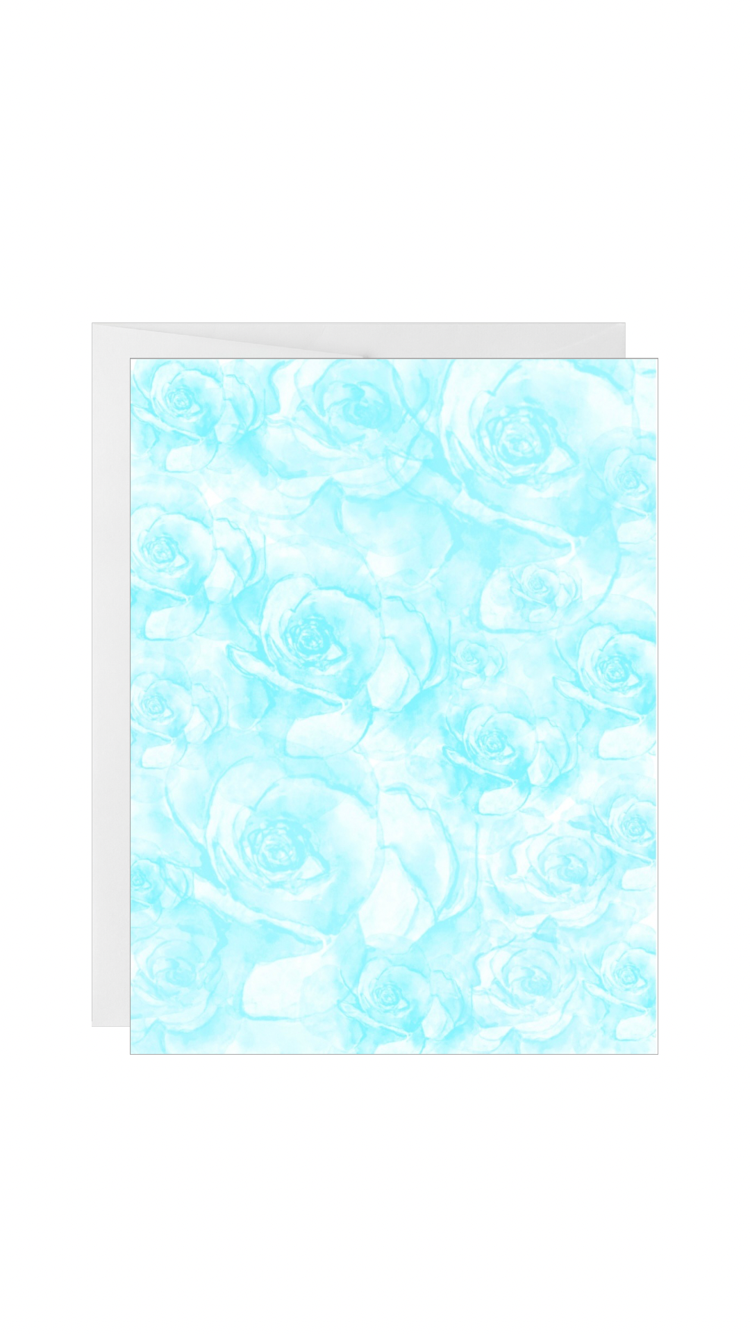 Rose Floral Card