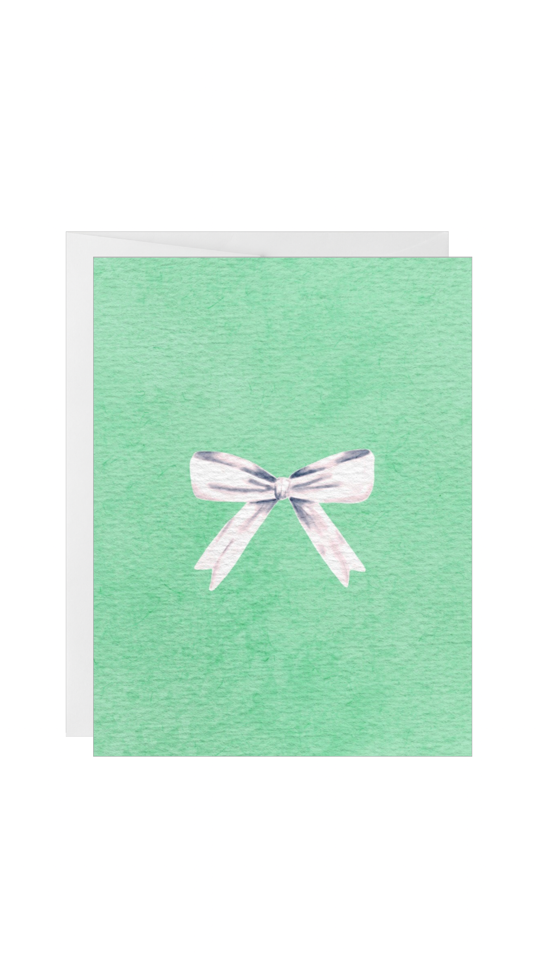 Vintage Bow Card