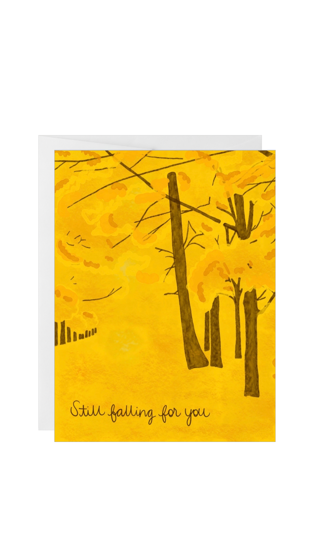 Still Falling For You Card
