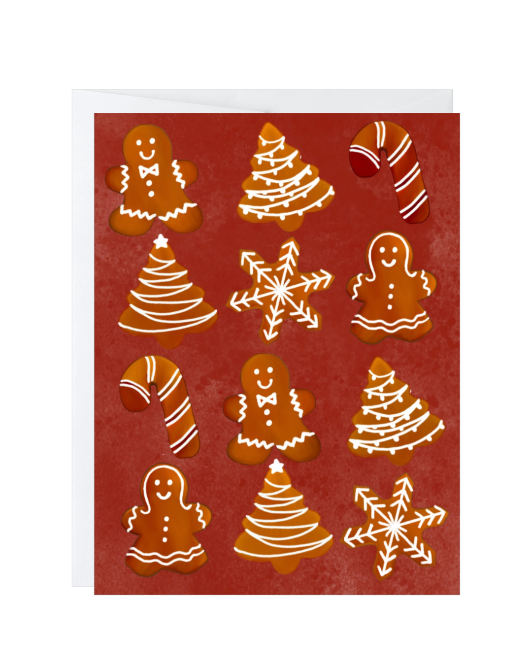 Holiday Gingerbread Card