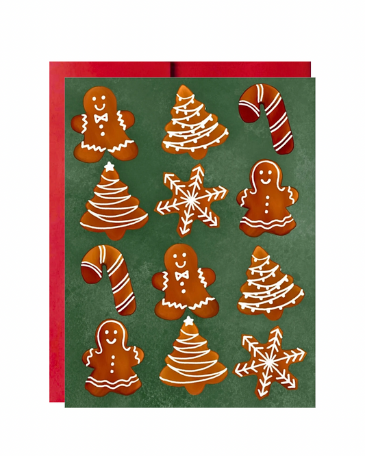 Holiday Gingerbread Card