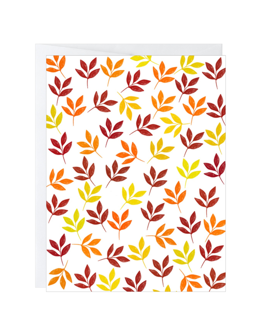 Fall Leaves Card