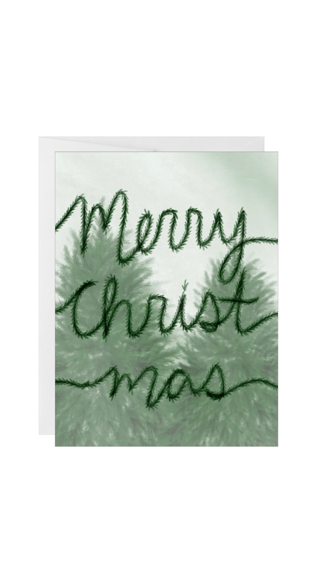 Merry Christmas Tree Card