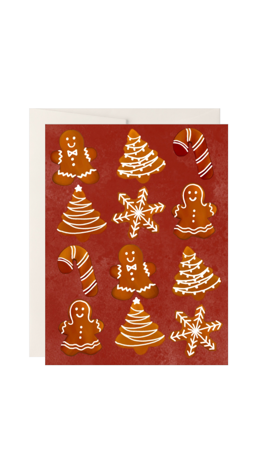 Holiday Gingerbread Card
