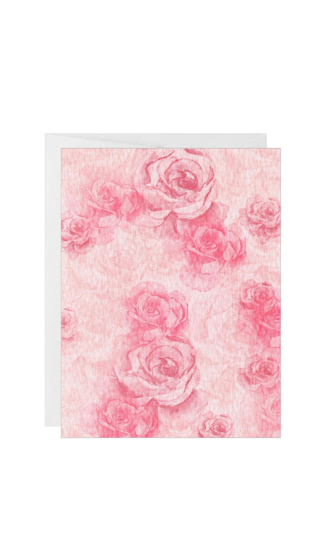 Rose Floral Card