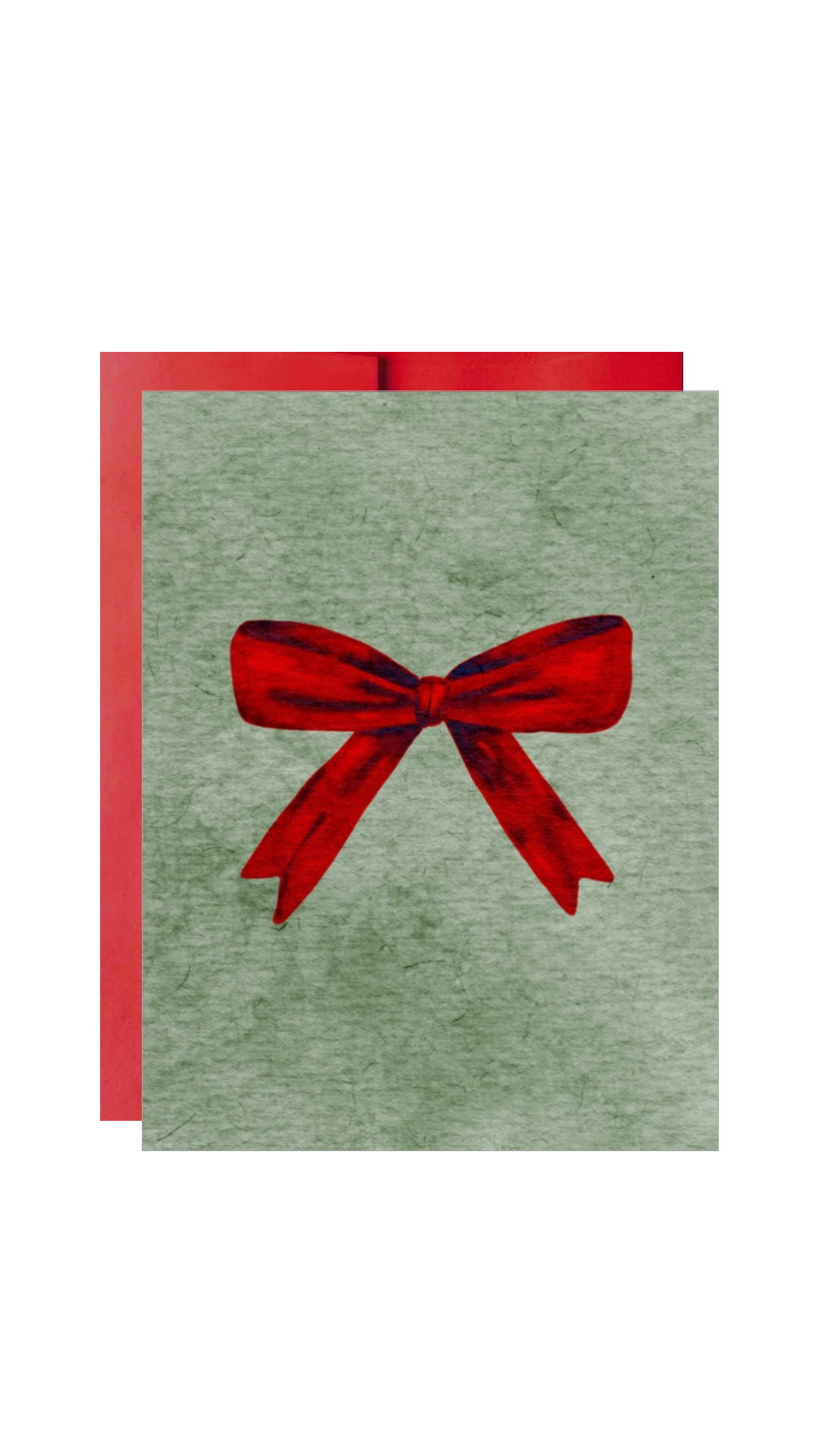 Christmas Bow Card