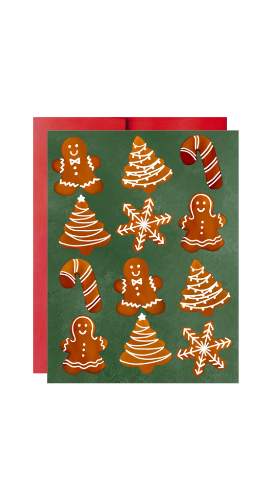 Holiday Gingerbread Card