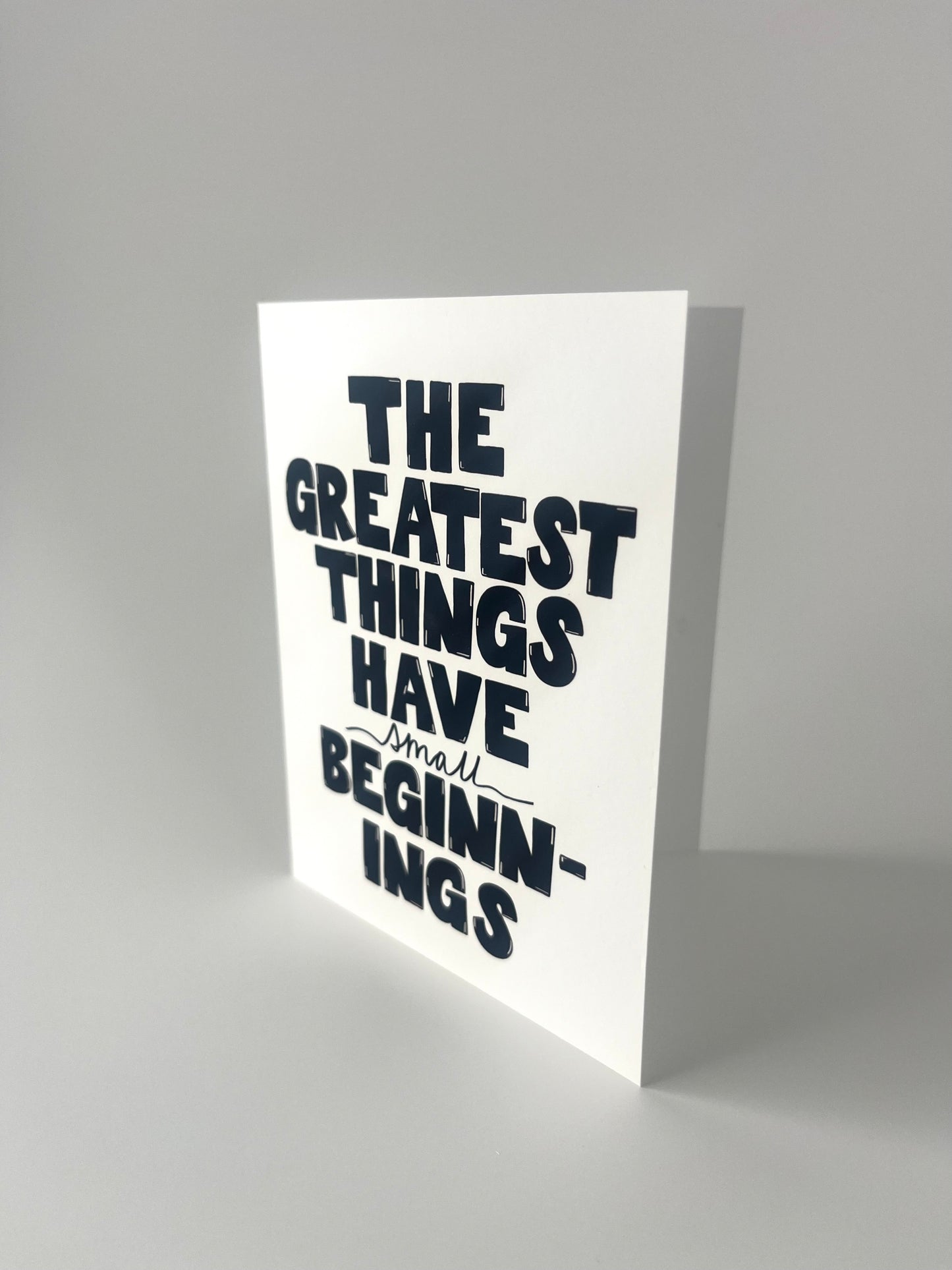 The Greatest Things Card