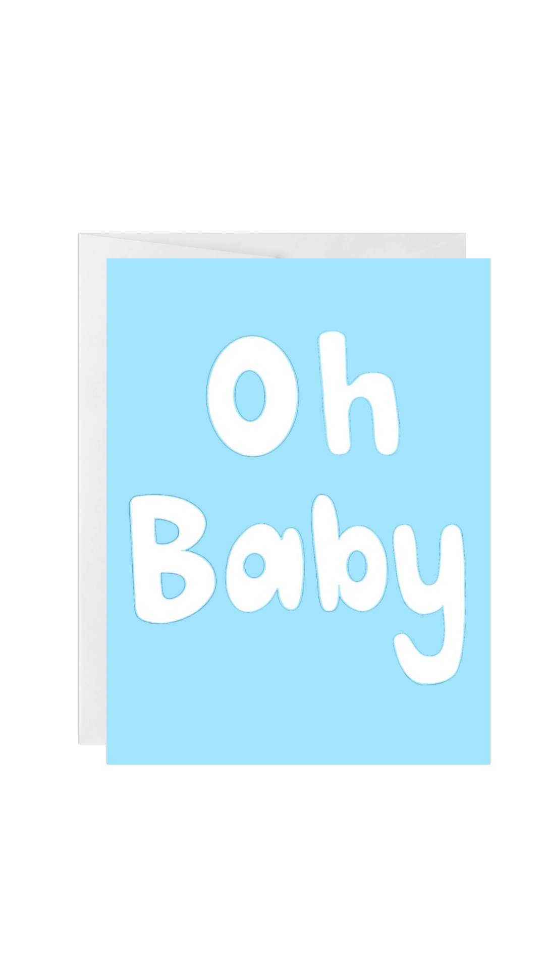 Oh Baby Card