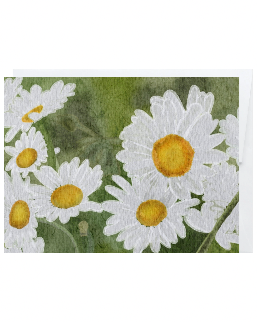 Daisy Watercolor Card