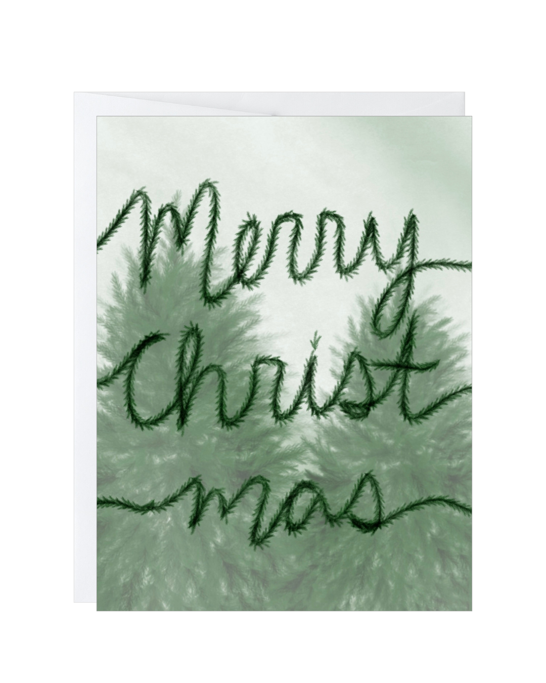 Merry Christmas Tree Card