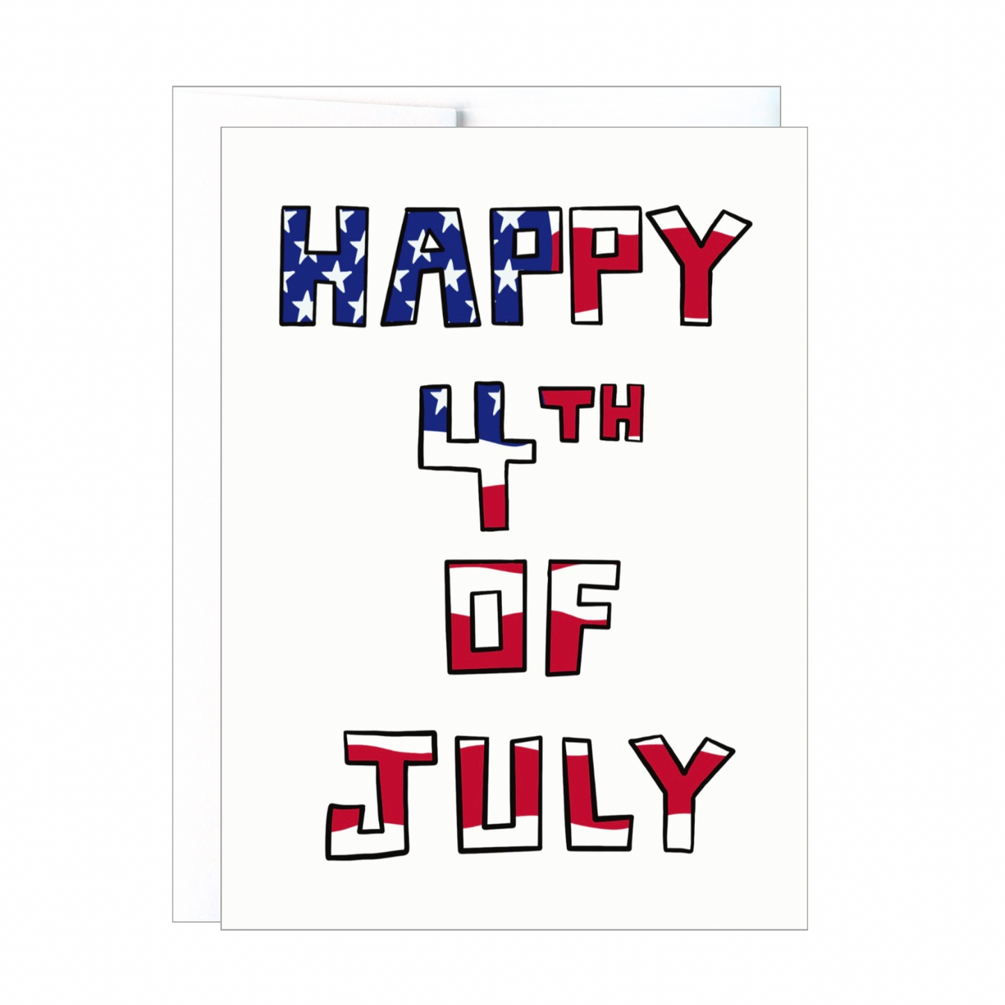 Happy 4th Card