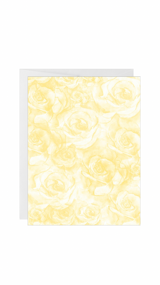 Rose Floral Card