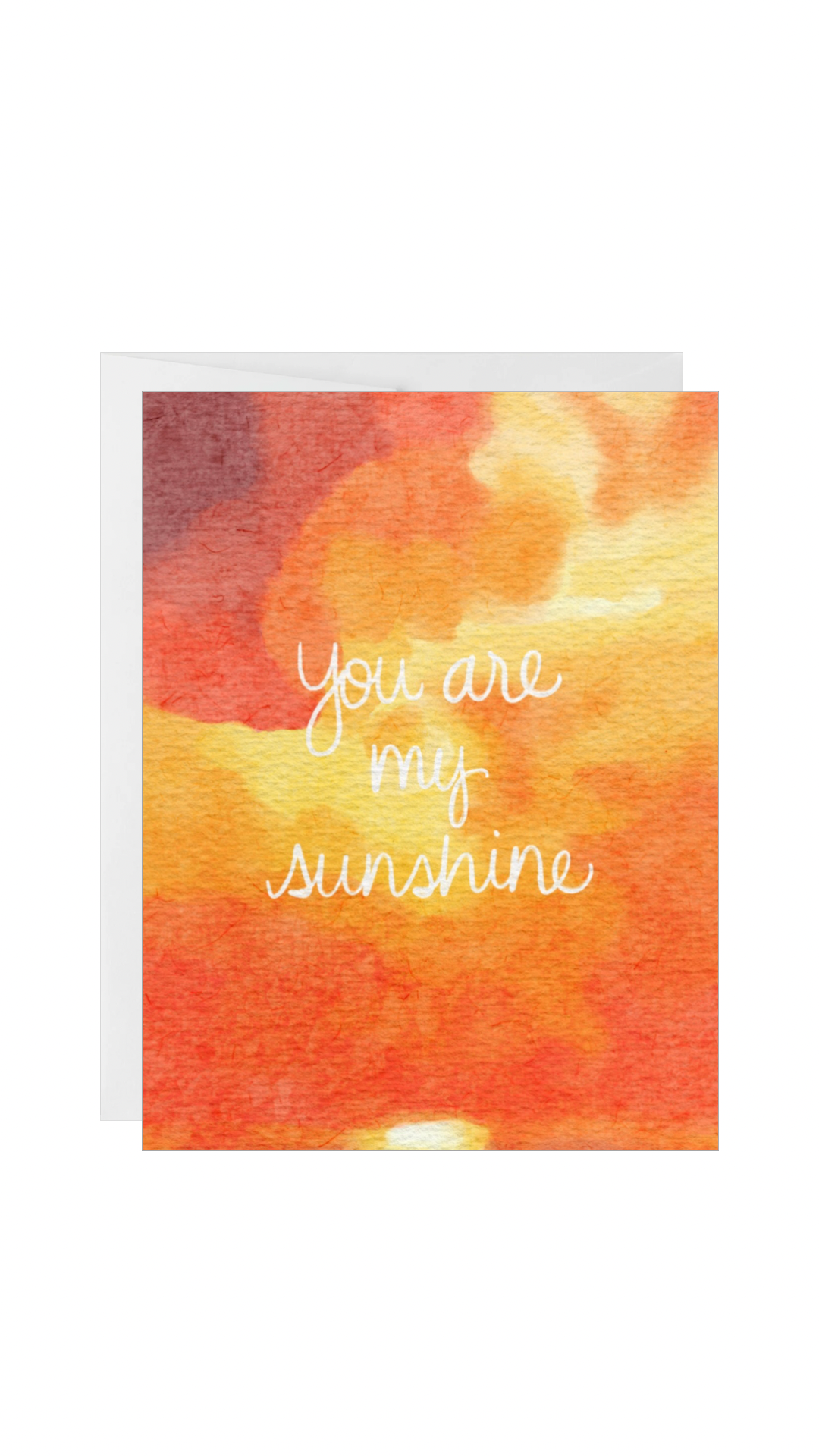 You Are My Sunshine Card