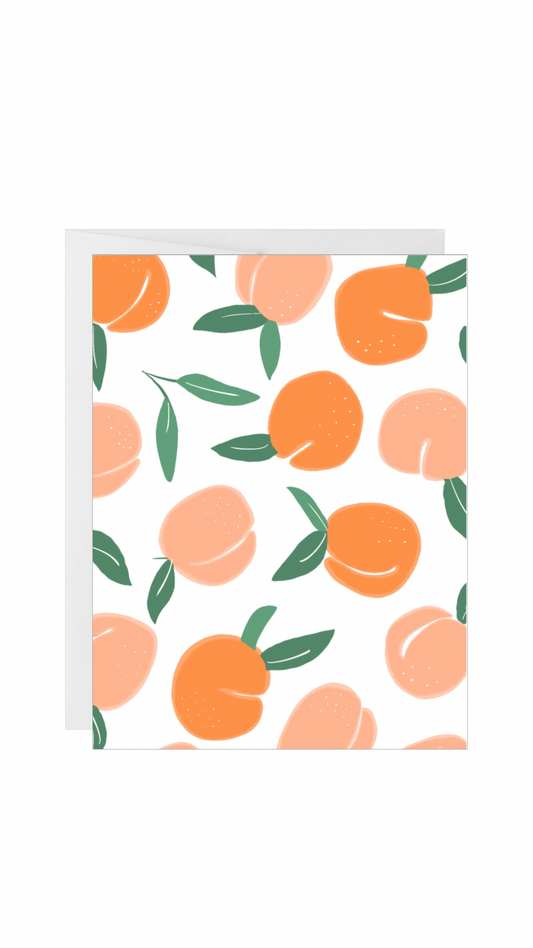 Just Peachy Card