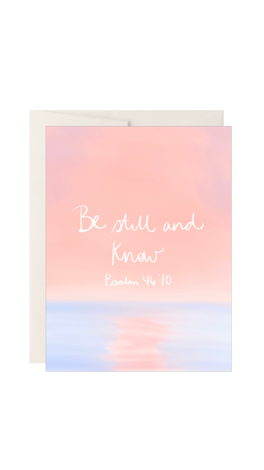Be Still And Know Card